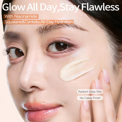 Glow Velvet Priming Moisture Cream - Pore Blurring & Makeup Gripping Primer