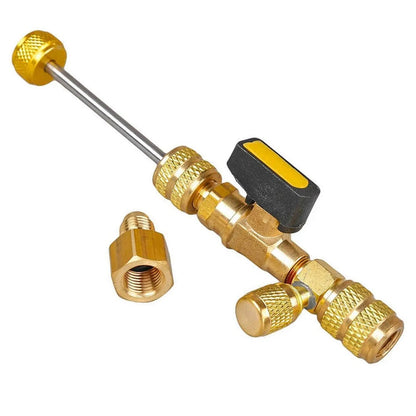 🧰AC Valve Core Removal & Installation Tool for Home and Auto Use