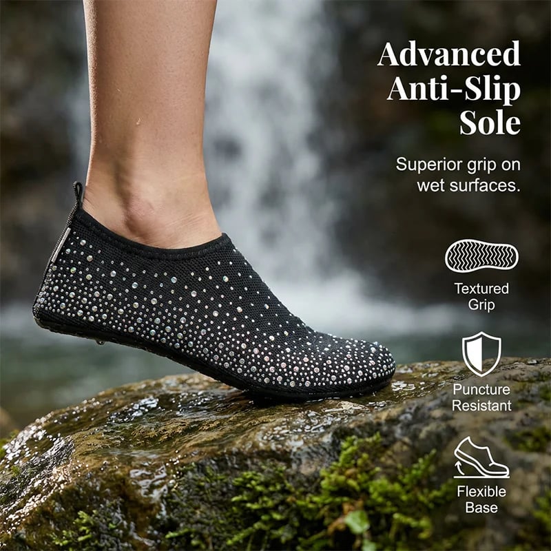 🏖️🌊Women’s Barefoot-Style Water Shoes – Lightweight Slip-On Shoes for Beach, Travel, Home & Outdoor👣