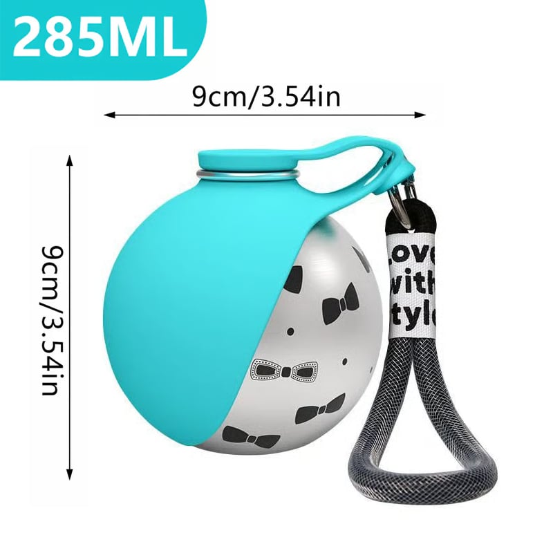🎁🔥2-in-1 Portable Dog Water Bottle - Leak-Proof & Compact
