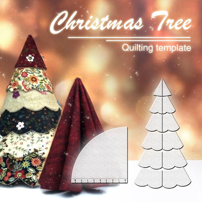 Christmas Quilt Tree Pattern Set(7PCS)-With Instructions