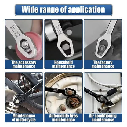 🔧8-24mm Double-Ended Self-Tightening Torx Wrench for Auto Repair🔧