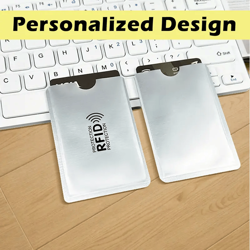 🛡️RFID-Blocking Card Sleeves – Slim Multi-Color Covers for Credit, Debit & ID Cards