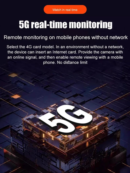 Portable Indoor Security Camera for Home Safety & Monitoring