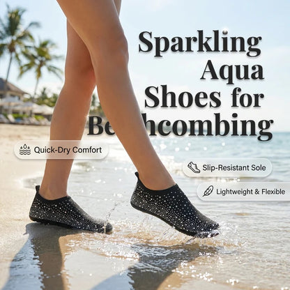 🏖️🌊Women’s Barefoot-Style Water Shoes – Lightweight Slip-On Shoes for Beach, Travel, Home & Outdoor👣