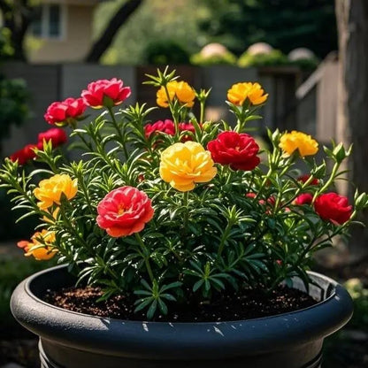 🌹Moss Rose Seeds(10,000+ Seeds) – 🌿Perennial Flower Seeds / Large Flowers / Easy to Grow