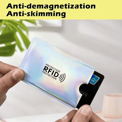 🛡️RFID-Blocking Card Sleeves – Slim Multi-Color Covers for Credit, Debit & ID Cards