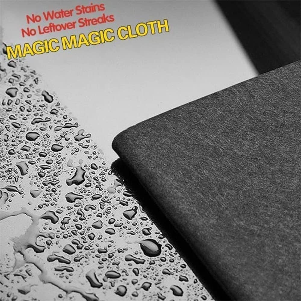 🔥 10-Pack Reusable Thickened Microfiber Cleaning Cloths – Streak-Free Magic Wipes for Glass, Windows & Cars