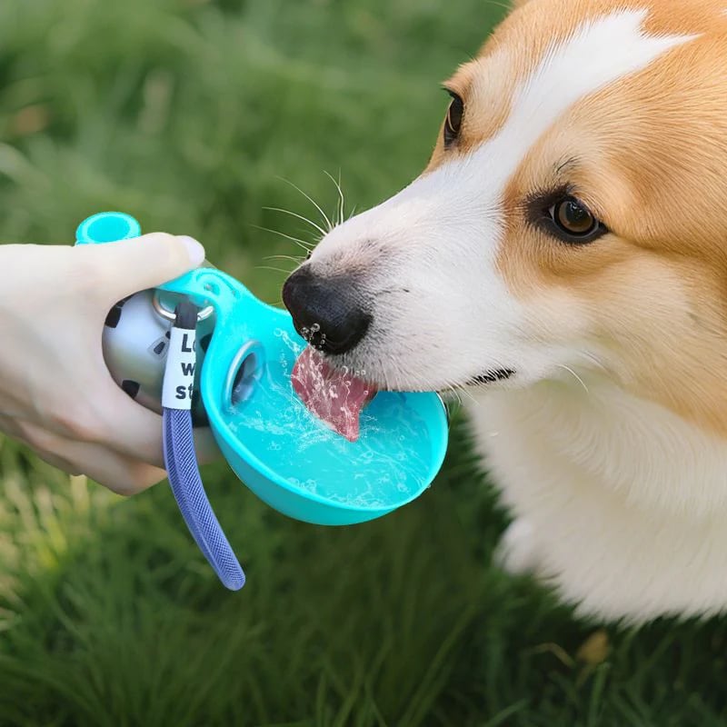 🎁🔥2-in-1 Portable Dog Water Bottle - Leak-Proof & Compact