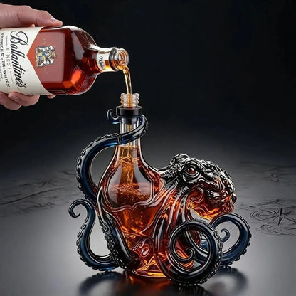 Rum Edition 3D Octopus Bottle