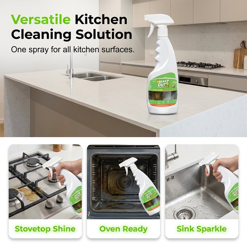 Duty Kitchen Degreaser Spray - 120ml Multi-Use Kitchen Household Products