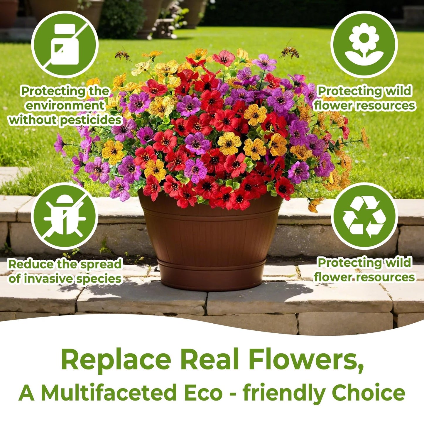 🌱High-Grade Material Artificial Flowers