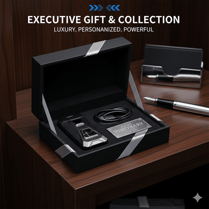 Voice-Activated Dual Flame Lighter,USB Rechargeable Windproof Refillable with Visible Window