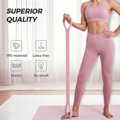 Silicone Figure 8 Resistance Exercise Bands