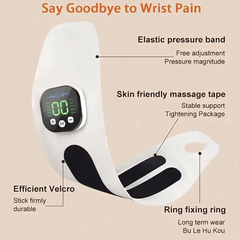 Portable Wrist Massager – Hand & Wrist Comfort Device for Daily Relaxation