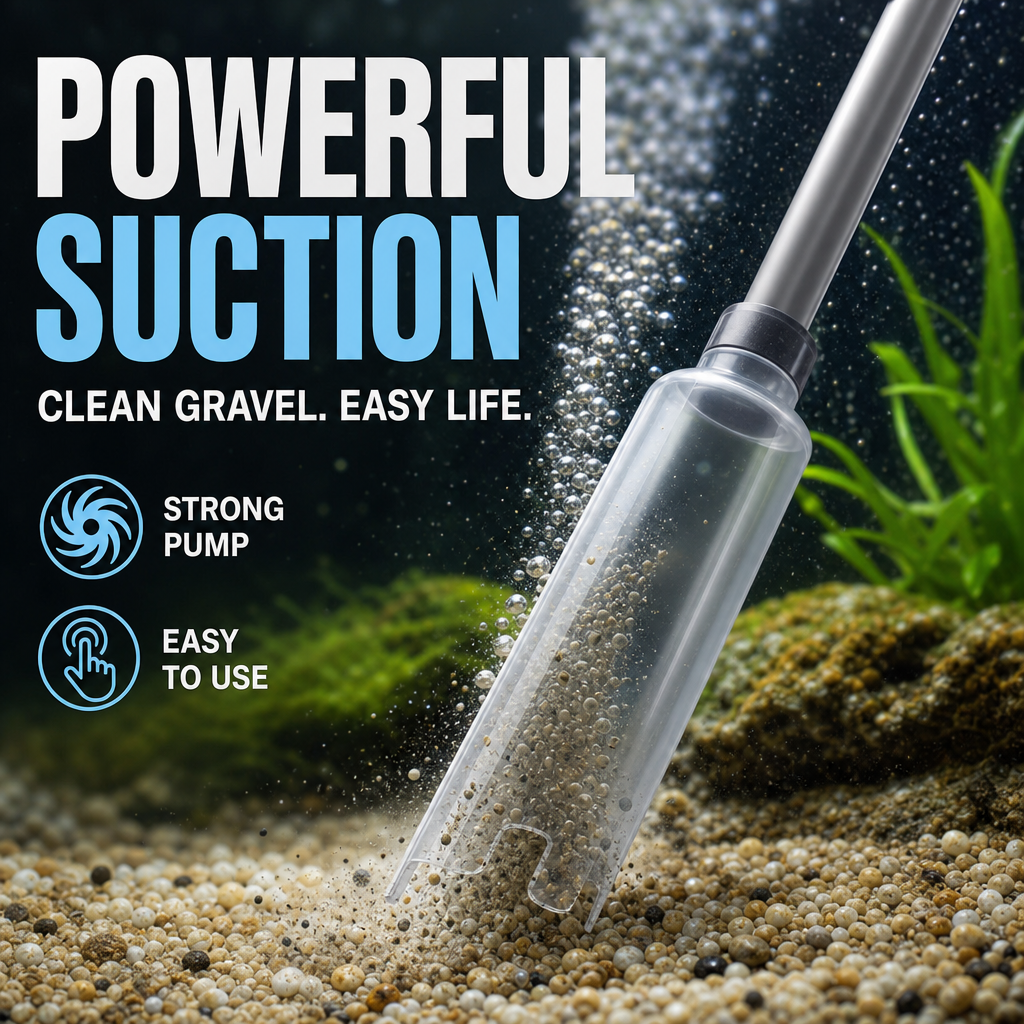 🔥 Electric Aquarium Gravel Cleaner