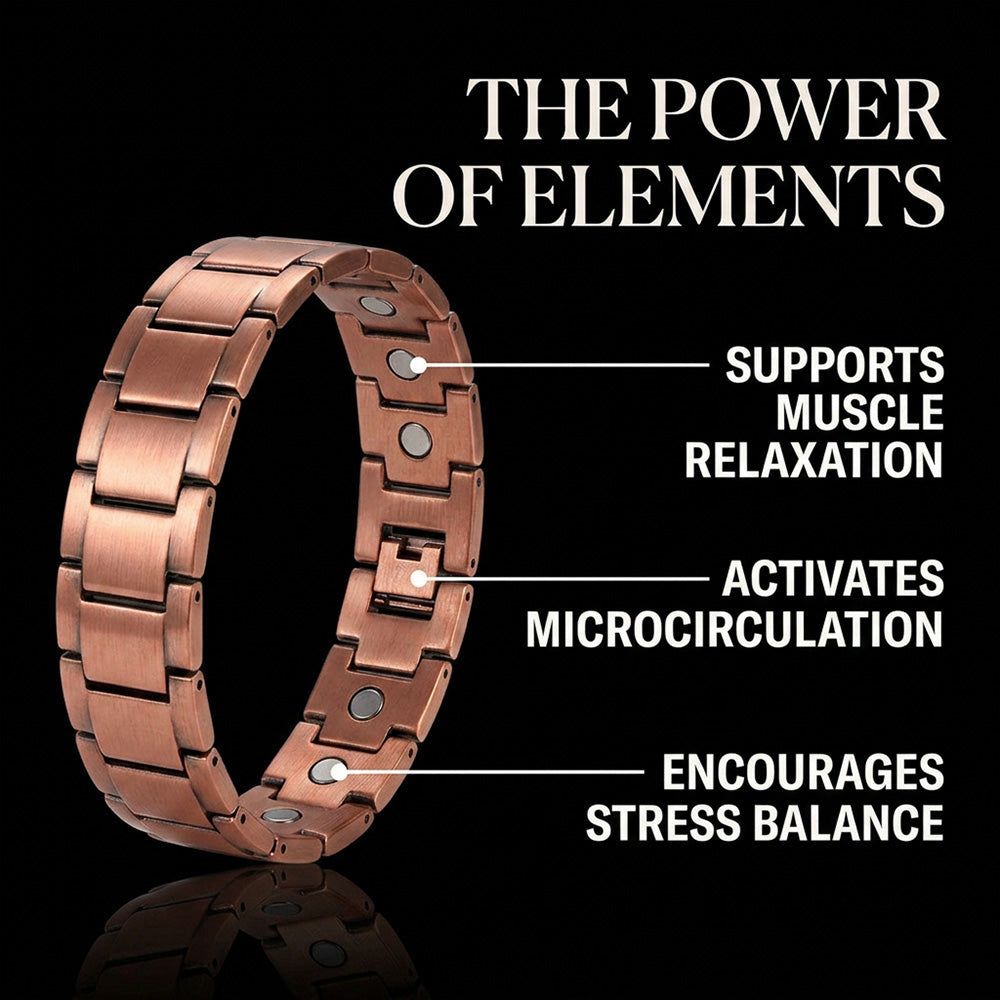 Copper Magnetic Bracelet- Relieve Fatigue And Promote Blood Circulation