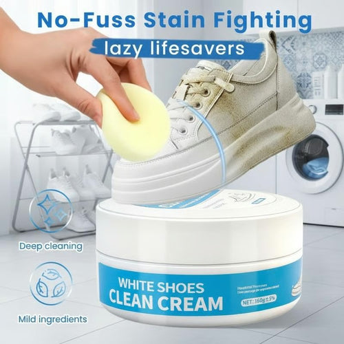 👟Multipurpose No-Wash White Shoe Cleaner Cream
