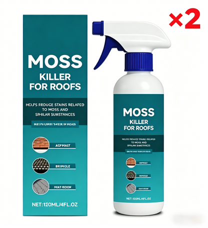 Multipurpose roof moss and algae remover