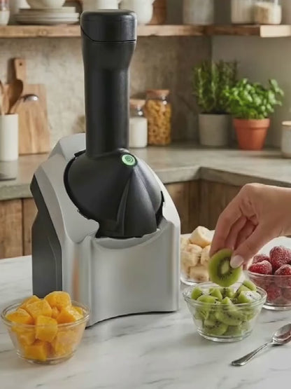 🍦100% Pure Fruit Ice Cream Maker - 60s Auto Dessert Machine