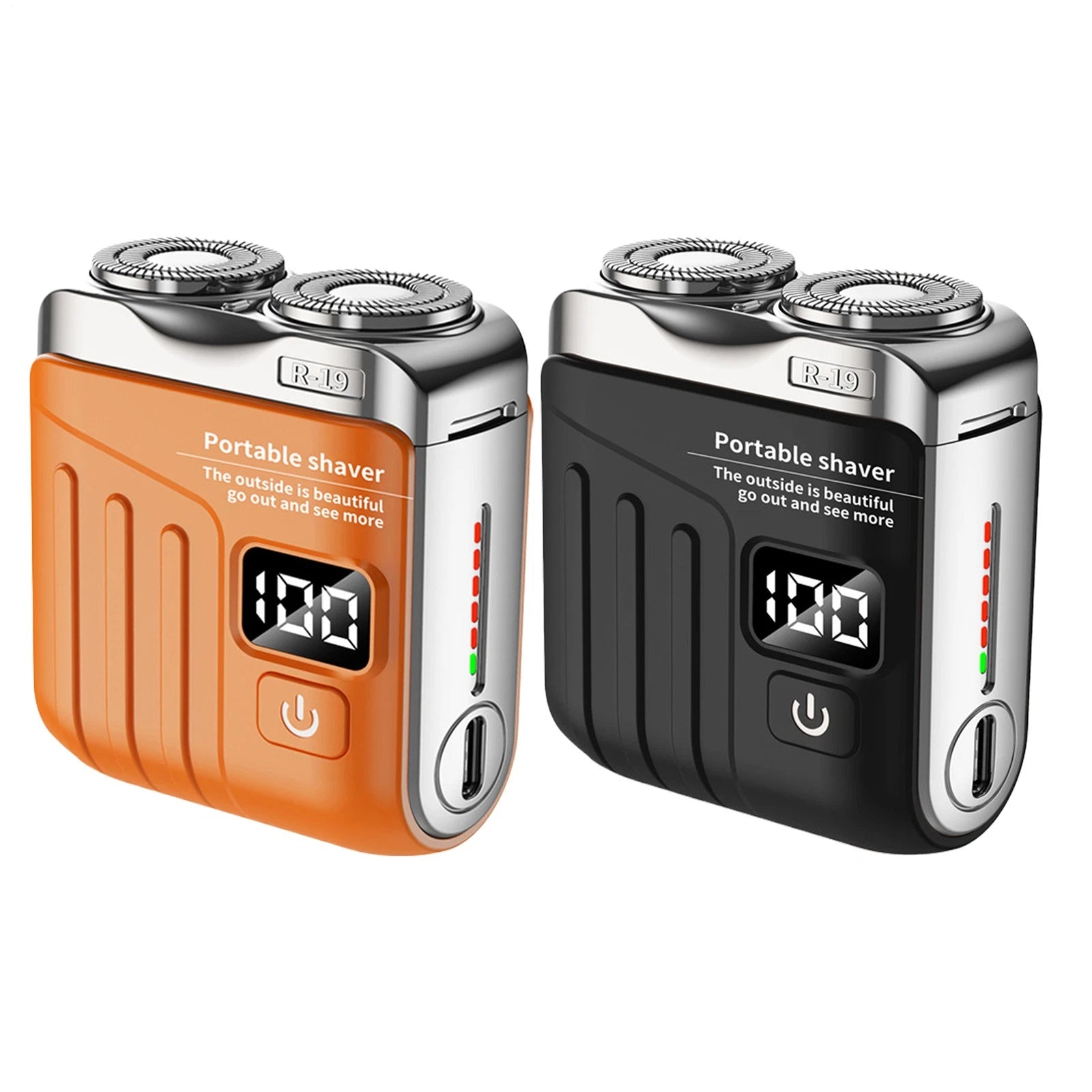 Rat Shaver R-19 Luggage Electric Shaver, Mini Shavers for Men, Electric Portable ...