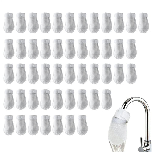 💧Cotton Faucet Filter Bags – DIY Mesh Strainer Bags for Visible Sediment, Rust & Scale