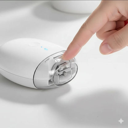 Electric Nail Clipper for Thick Nails USB Rechargeable Safe Painless Trimmer