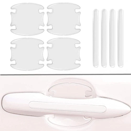 Car Door Handle Protective Film, Transparent Waterproof Car Door Handle Protector