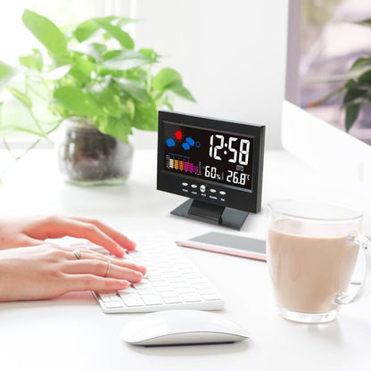 🌡️✨ Digital LED Weather Station - Temperature & Humidity Monitor 📊⏰