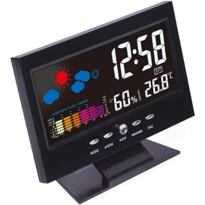 🌡️✨ Digital LED Weather Station - Temperature & Humidity Monitor 📊⏰