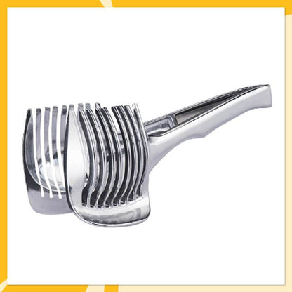 🍋Creative Kitchen Slice Cutting Tool, Food‑Grade Aluminum Alloy Hand‑Held Slicer