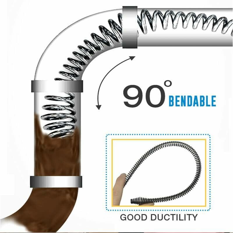 🎉 Electric Spring for Drain Cleaner – Powerful, Flexible & Lightweight 🪠📦