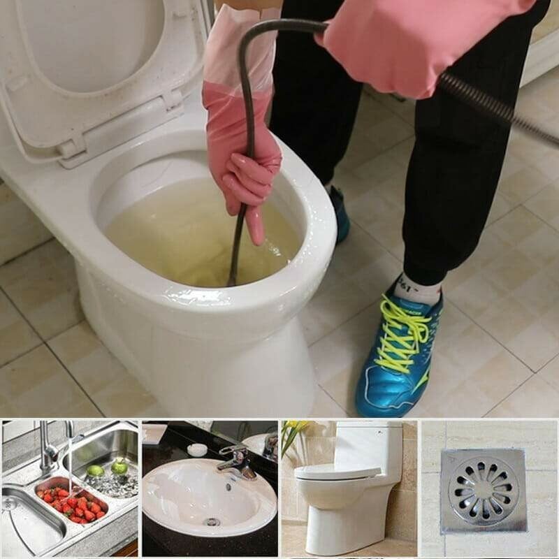 🎉 Electric Spring for Drain Cleaner – Powerful, Flexible & Lightweight 🪠📦