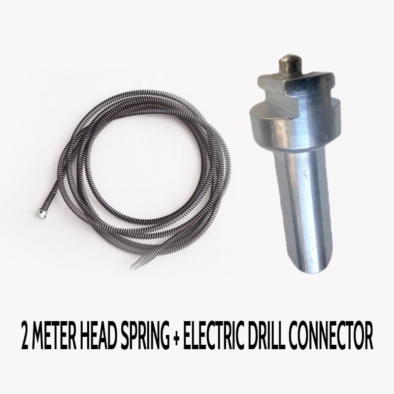 🎉 Electric Spring for Drain Cleaner – Powerful, Flexible & Lightweight 🪠📦