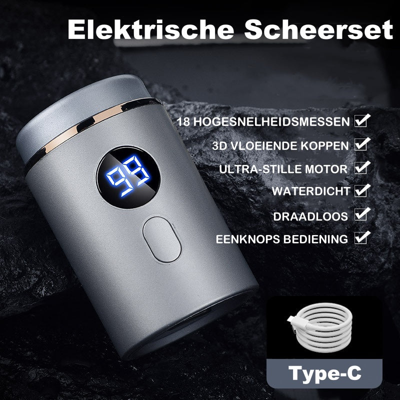 🔥Powerful Mini Electric Shaver With Digital Display