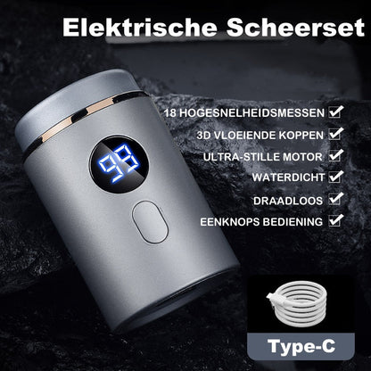 🔥Powerful Mini Electric Shaver With Digital Display