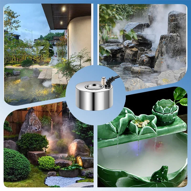 🎃🔥Mist Maker Ultrasonic Fogger-Indoor/outdoor Landscaping & Halloween Decoration