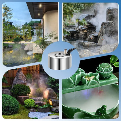🎃🔥Mist Maker Ultrasonic Fogger-Indoor/outdoor Landscaping & Halloween Decoration