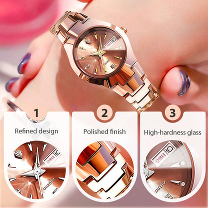 ⌚Elegant and waterproof watch for women - The most beautiful gift🎁