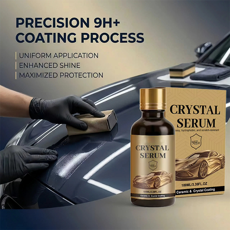 Precision 9H+ ceramic coating process