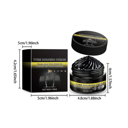 🚗New 2026 car tire ceramic - 🔥Powerful Wheel Cleaning Refurbish Wax