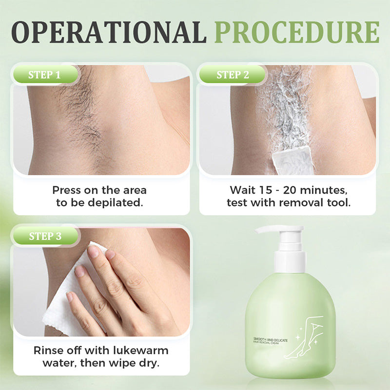 🧴 Large-capacity Gentle Hair Removal Cream