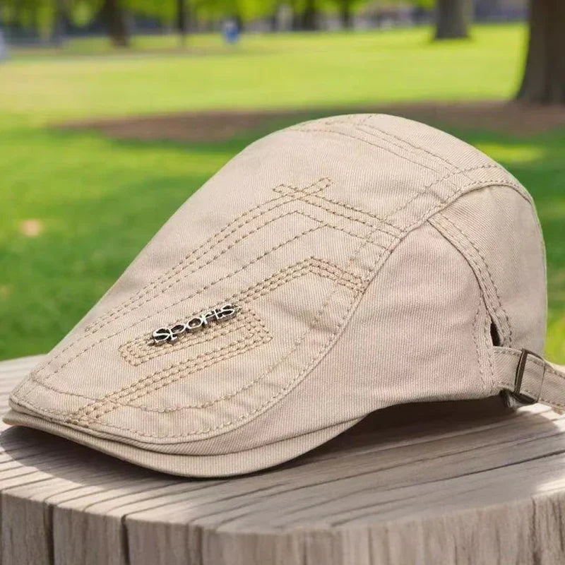 🧢⚡A classic flat cap for all seasons – Timeless Style, Breathable & Versatile Everyday Design ☀️❄️