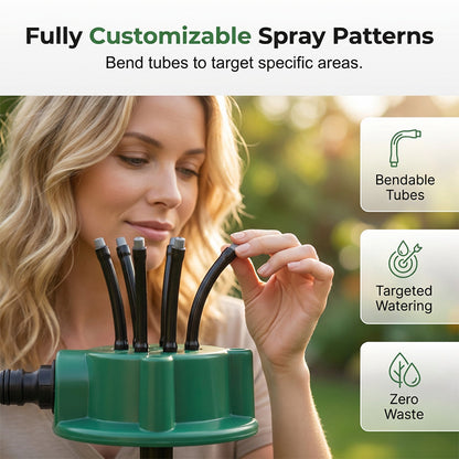 🔥Precision Irrigation Sprinkler – 360° multi‑directional, custom spray patterns. Gentle on delicate plants. Save water, grow better. 🌱✅