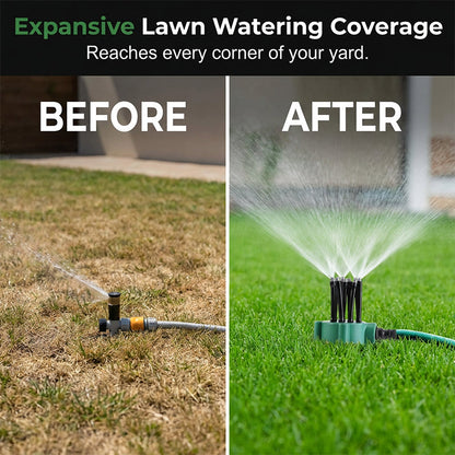 🔥Precision Irrigation Sprinkler – 360° multi‑directional, custom spray patterns. Gentle on delicate plants. Save water, grow better. 🌱✅