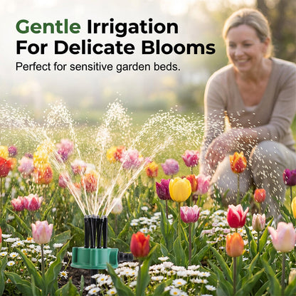 🔥Precision Irrigation Sprinkler – 360° multi‑directional, custom spray patterns. Gentle on delicate plants. Save water, grow better. 🌱✅