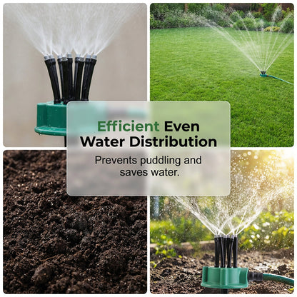 🔥Precision Irrigation Sprinkler – 360° multi‑directional, custom spray patterns. Gentle on delicate plants. Save water, grow better. 🌱✅