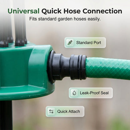 🔥Precision Irrigation Sprinkler – 360° multi‑directional, custom spray patterns. Gentle on delicate plants. Save water, grow better. 🌱✅