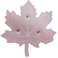 Bird bath copper plate/maple leaf