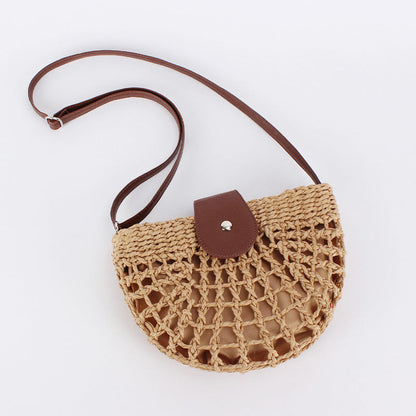 👜✨ Woven Crossbody Bag – Boho, Handwoven, Adjustable, Lightweight ✨